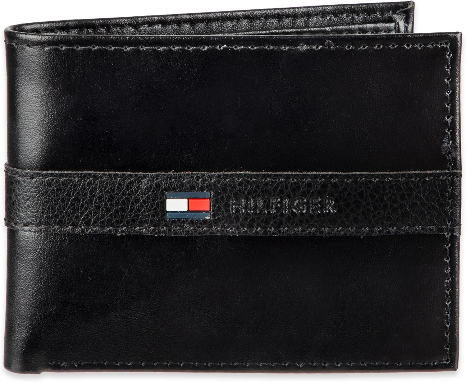 Мужской классический кошелек Tommy Hilfiger двойного сложения с окошком для удостоверения личности и несколькими отделениями для карт, Casual Black Ranger
Мужской классический кошелек Tommy Hilfiger двойного сложения с окошком для удостоверения личности и несколькими отделениями для карт, Casual Black Ranger