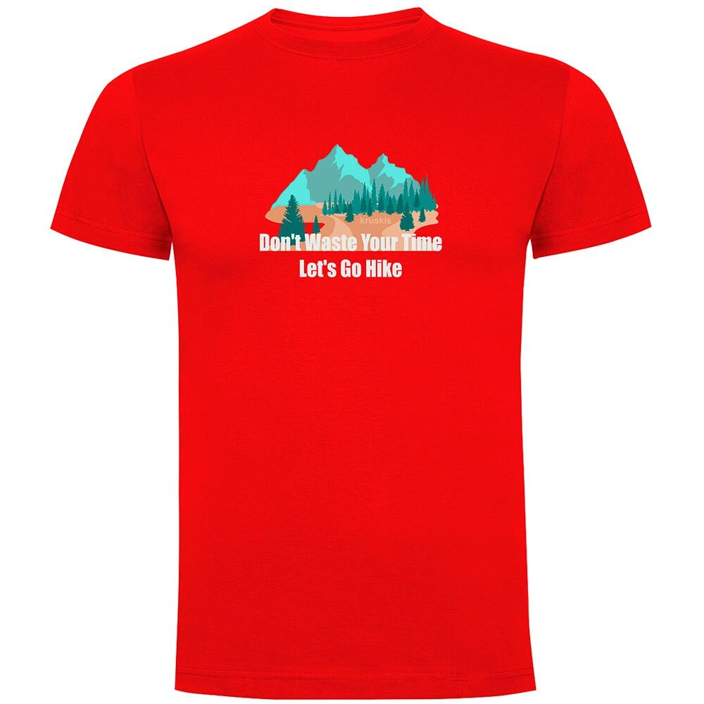 Футболка с коротким рукавом Kruskis Dont Waste Your Time, красный
Футболка с коротким рукавом Kruskis Dont Waste Your Time, красный