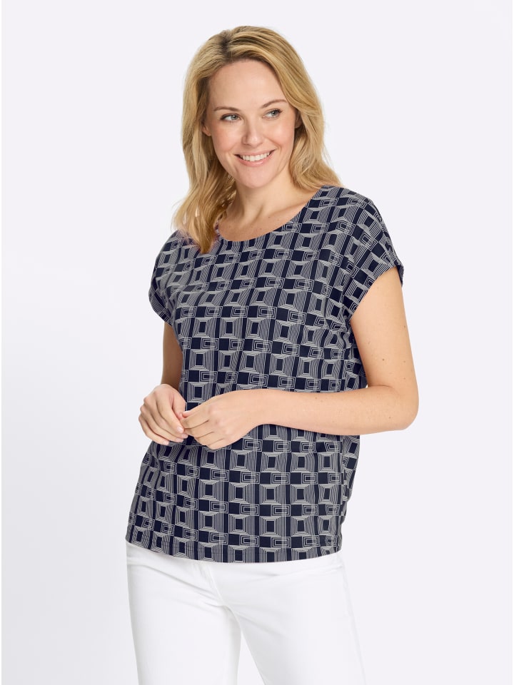 Рубашка с короткими рукавами в темно-синем и бежевом цветах Sieh an!
Рубашка с короткими рукавами в темно-синем и бежевом цветах Sieh an!