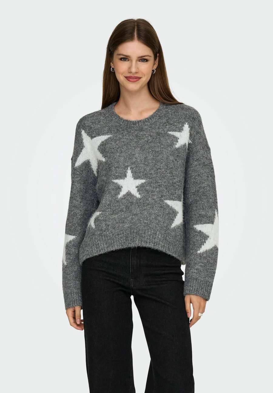 Джемпер ONLY ONLAZU , Dark Grey Melange/Mottled Dark Grey
Джемпер ONLY ONLAZU , Dark Grey Melange/Mottled Dark Grey