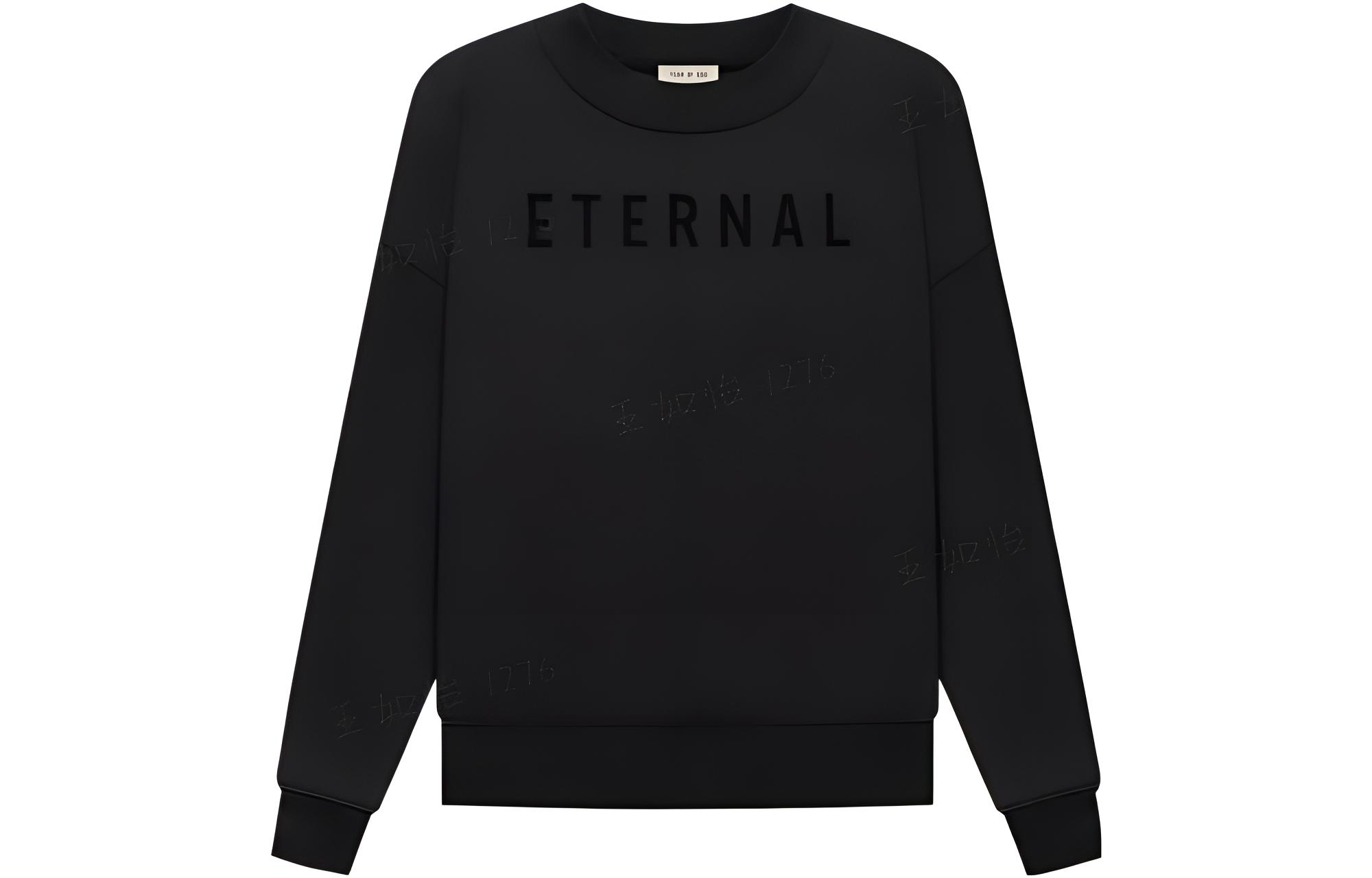 Свитшот с принтом Eternal Slogan Fear Of God, черный
Свитшот с принтом Eternal Slogan Fear Of God, черный