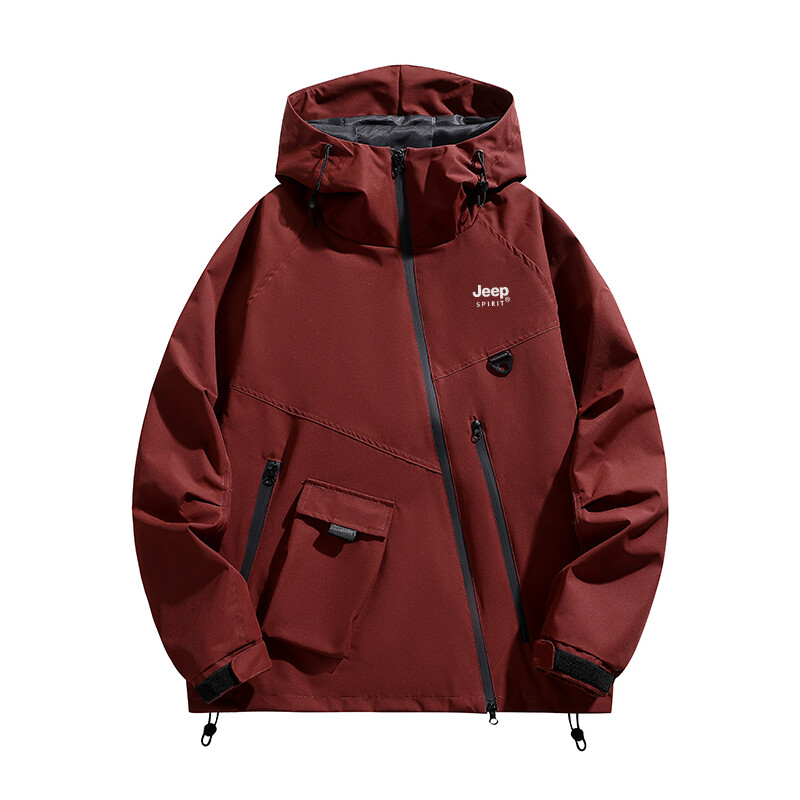 Ветровка Куртка Унисекс Jeep Spirit, черный 
Ветровка Куртка Унисекс Jeep Spirit, черный