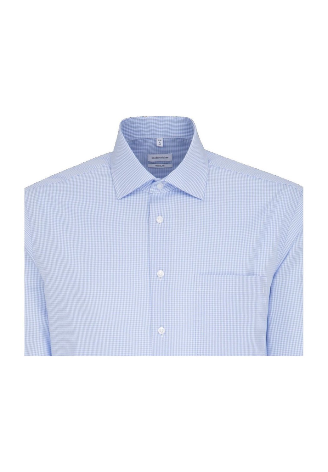 Деловая рубашка, воротник Кент, в клетку, мужская seidensticker, светло-синий
Деловая рубашка, воротник Кент, в клетку, мужская seidensticker, светло-синий