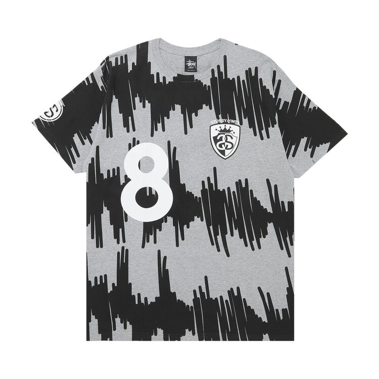 Футболка Stussy 8 Noise 'Grey Heather', серый
Футболка Stussy 8 Noise 'Grey Heather', серый