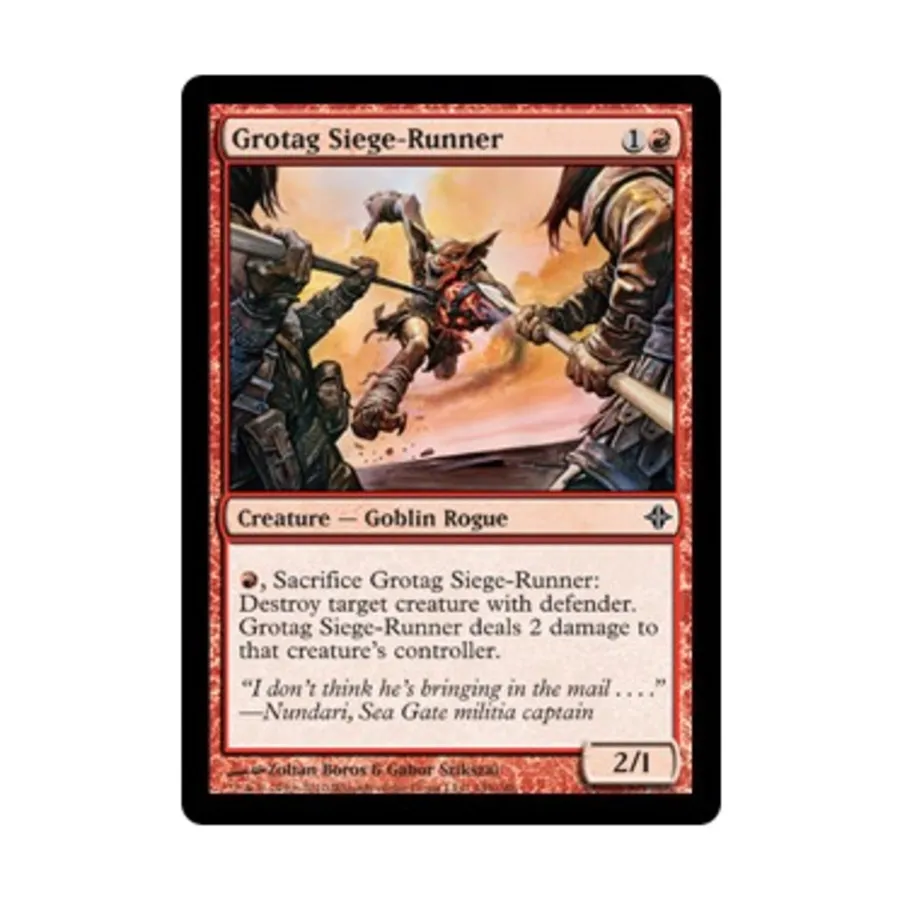 CCG Гротаг Осадный бегун (C), MTG - Rise of the Eldrazi
CCG Гротаг Осадный бегун (C), MTG - Rise of the Eldrazi