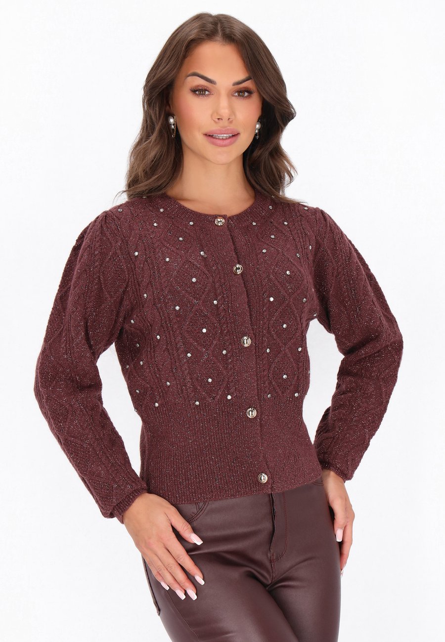 Кардиган faina Cardigan, Burgundy/Mottled Dark Red
Кардиган faina Cardigan, Burgundy/Mottled Dark Red