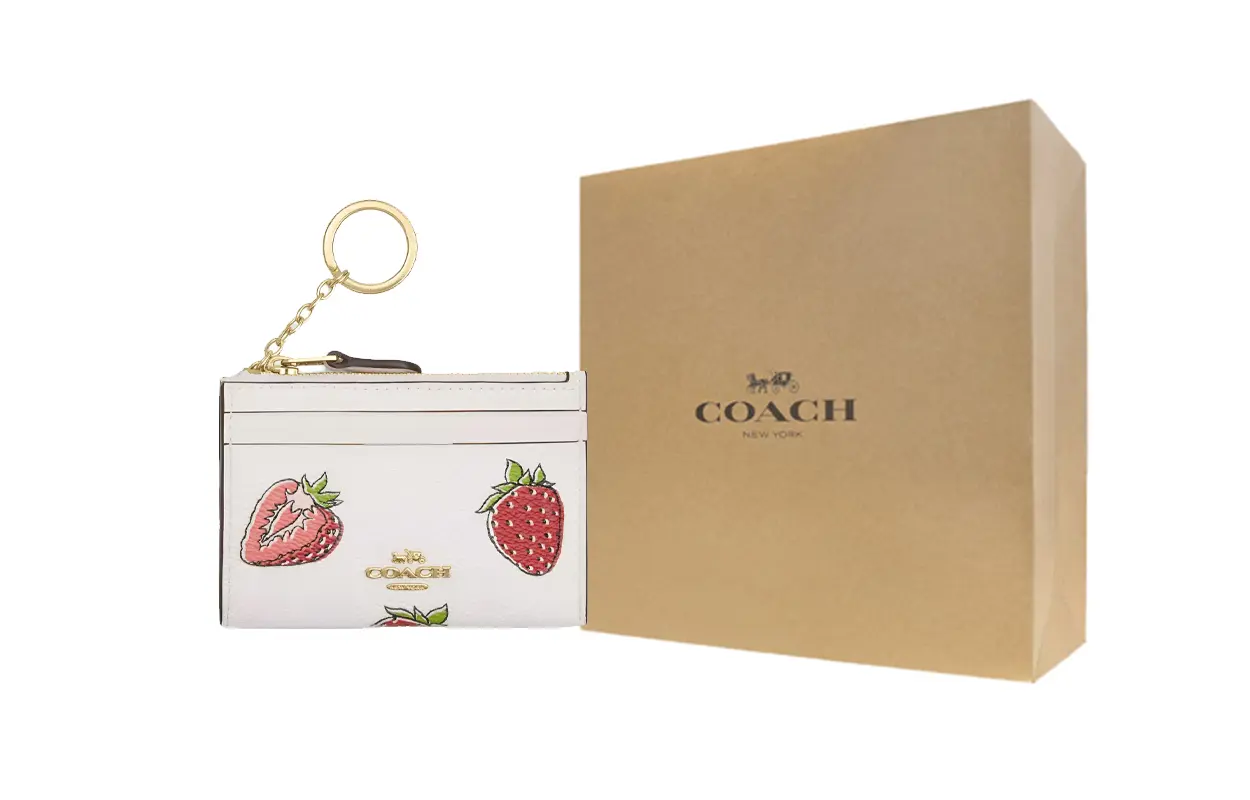 COACH Ультратонкий чехол для удостоверения личности с принтом на ламинированном холсте миниатюрный женский белый, Gift Box Set (Basic Set+Yellow Box)
COACH Ультратонкий чехол для удостоверения личности с принтом на ламинированном холсте миниатюрный женский белый, Gift Box Set (Basic Set+Yellow Box)