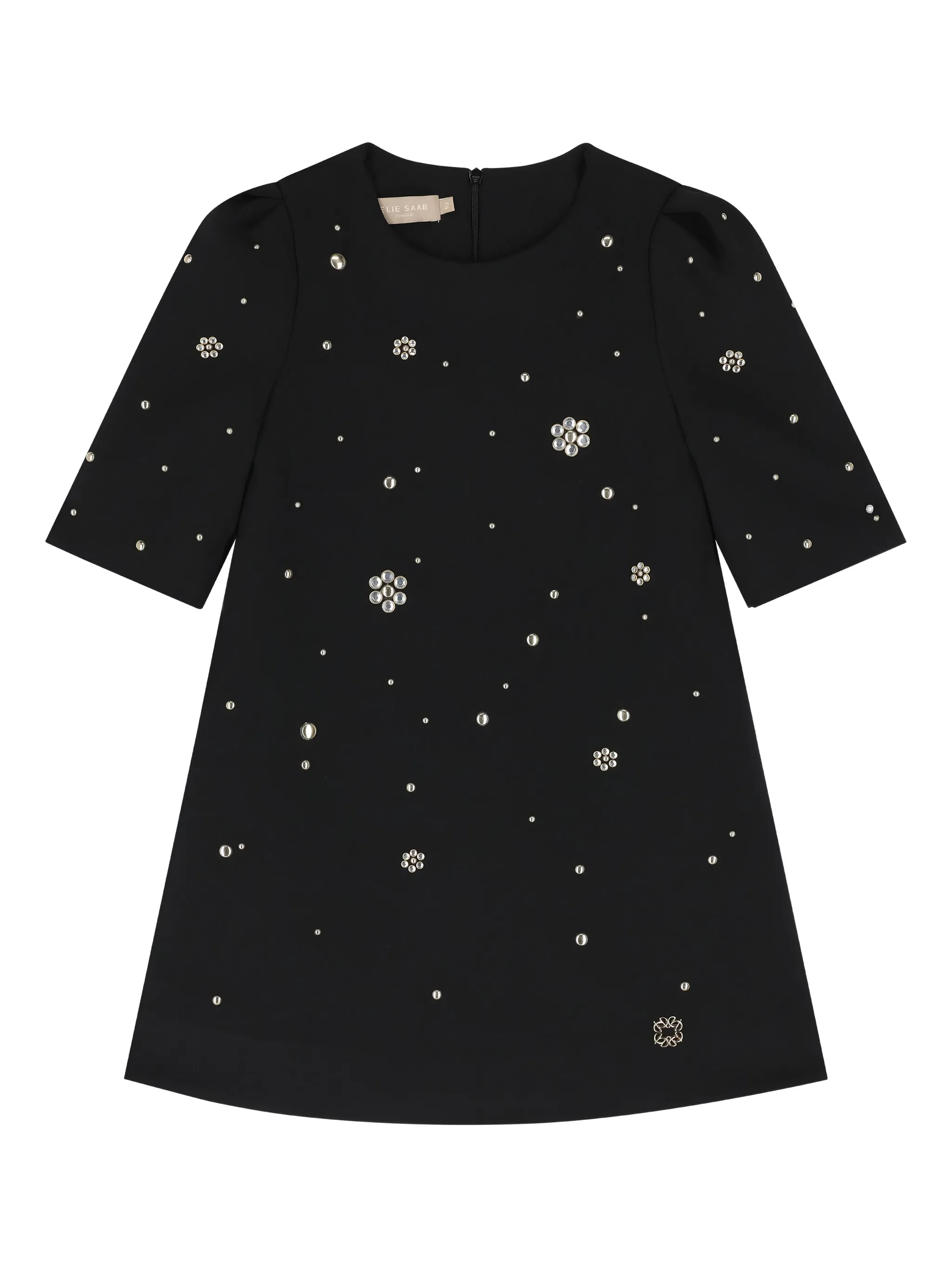 Платье с заклепками Elie Saab Junior, черный
Платье с заклепками Elie Saab Junior, черный