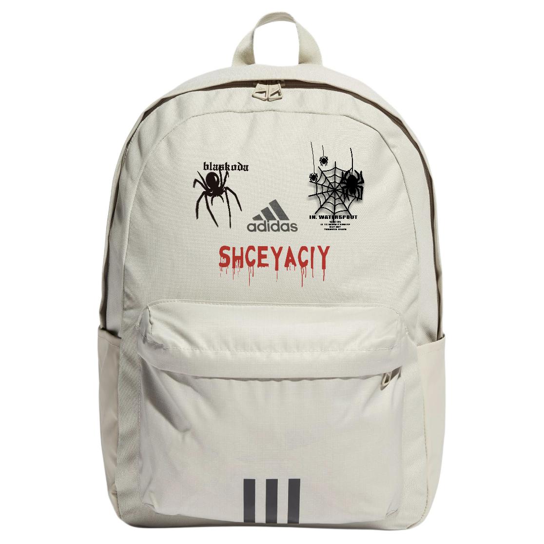 Adidas Тканевый рюкзак унисекс светло-серый и черный, Spider Graffiti
Adidas Тканевый рюкзак унисекс светло-серый и черный, Spider Graffiti