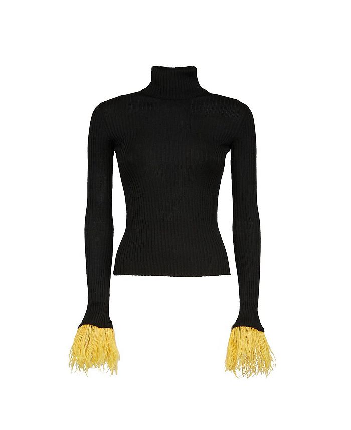 Высокий топ с разрезом La DoubleJ, черный
Высокий топ с разрезом La DoubleJ, черный