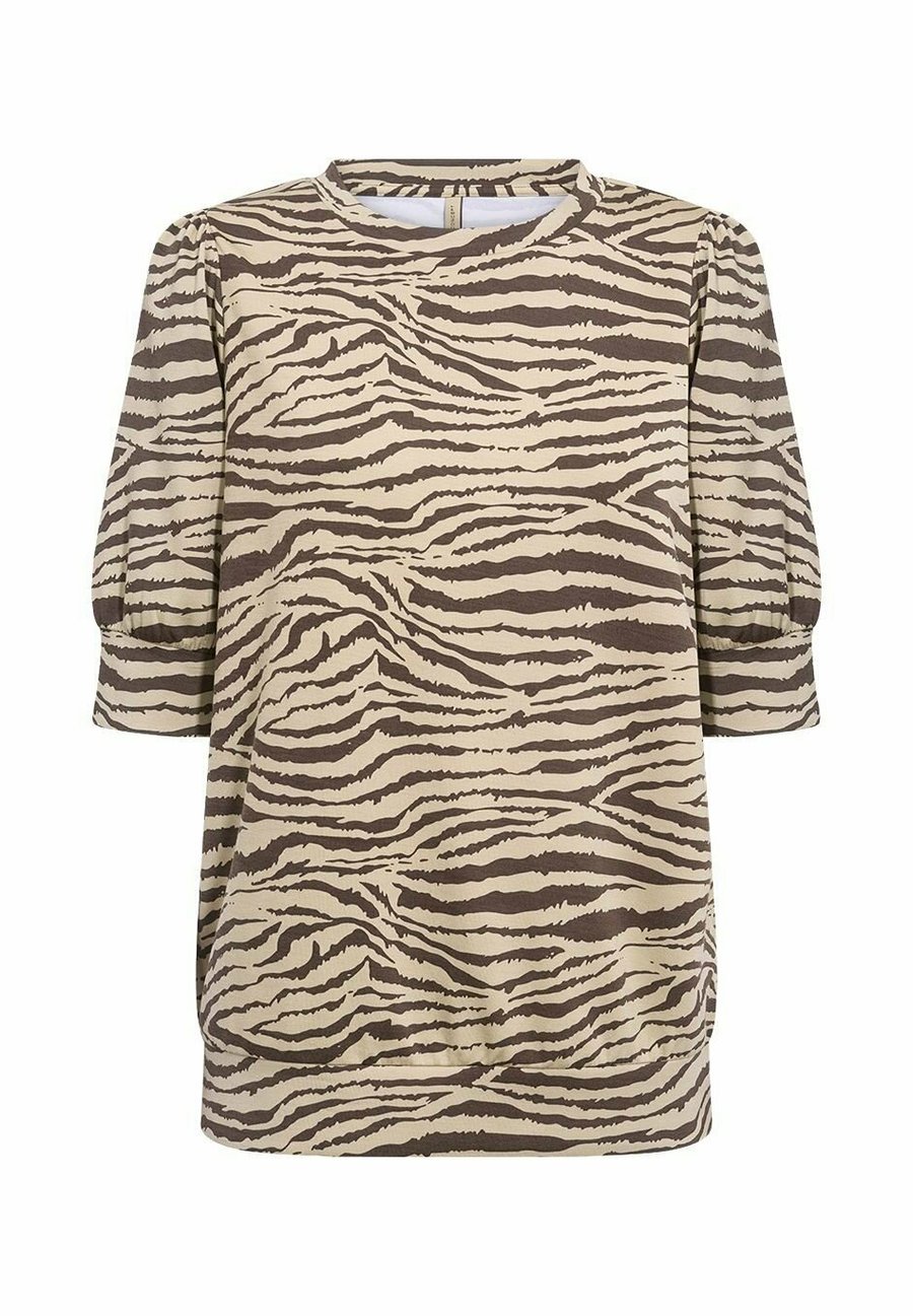 Футболка Soyaconcept Print T-shirt, Beige/Brown
Футболка Soyaconcept Print T-shirt, Beige/Brown