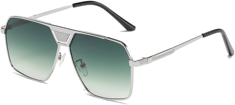 Новые солнцезащитные очки прямоугольной формы 2025 года для мужчин и женщин, металлическая оправа, градиентная расцветка, защита от УФ-излучения UV400 DSXLY, Gold Gradient Green
Новые солнцезащитные очки прямоугольной формы 2025 года для мужчин и женщин, металлическая оправа, градиентная расцветка, защита от УФ-излучения UV400 DSXLY, Gold Gradient Green