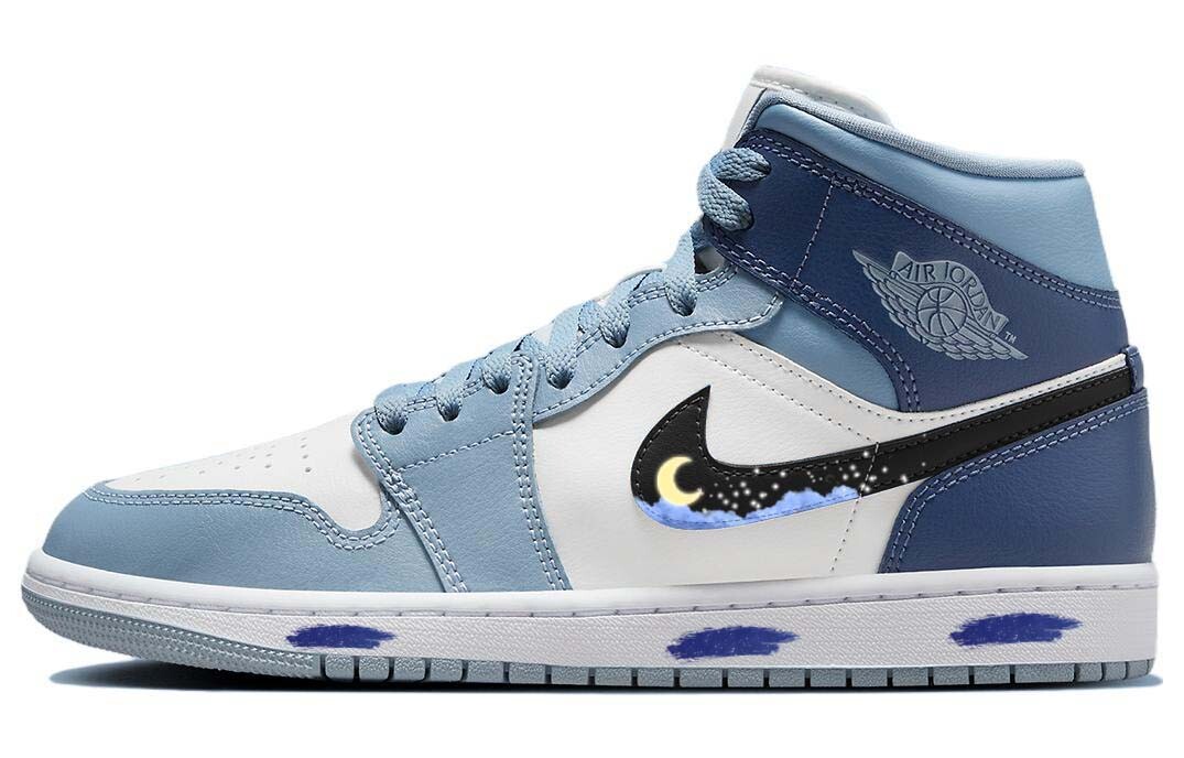Кроссовки Air Jordan 1 Vintage Basketball Shoes Women's Mid-top Blue/white, синий
Кроссовки Air Jordan 1 Vintage Basketball Shoes Women's Mid-top Blue/white, синий
