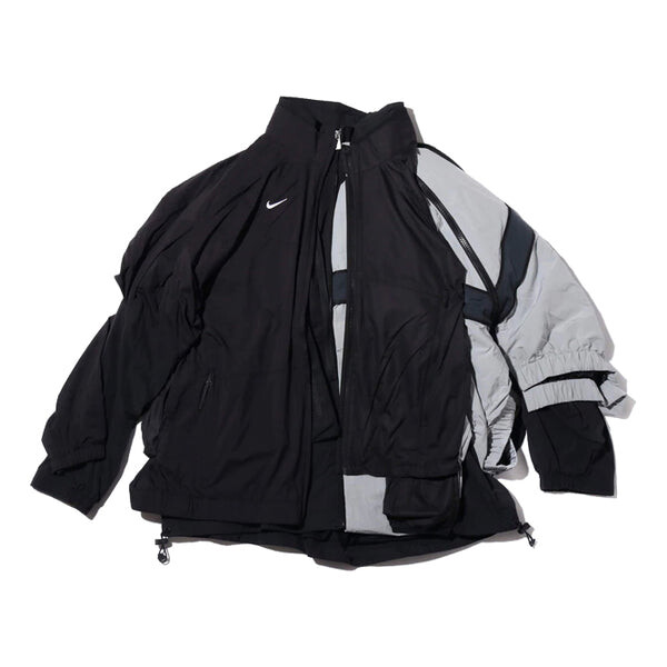 Куртка lab collection nrg dh jacket splicing multilayer black gray Nike, черный 
Куртка lab collection nrg dh jacket splicing multilayer black gray Nike, черный