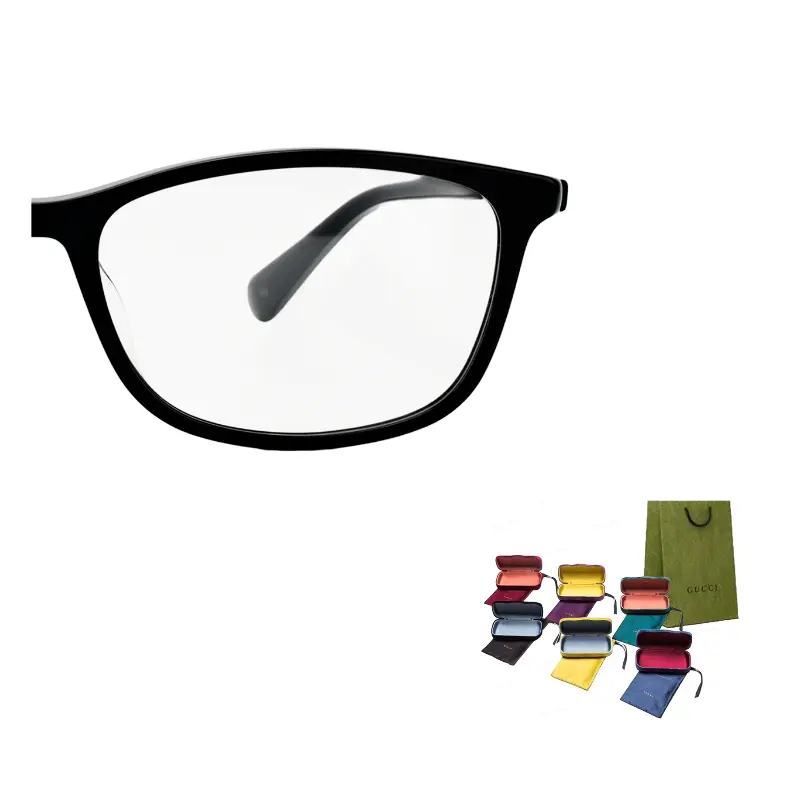 GUCCI Пластиковая оправа квадратной формы для очков унисекс, 002
GUCCI Пластиковая оправа квадратной формы для очков унисекс, 002