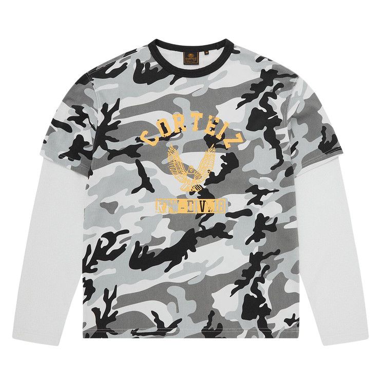 Лонгслив Corteiz Eagle Camo Thermal Long-Sleeve, Arctic
Лонгслив Corteiz Eagle Camo Thermal Long-Sleeve, Arctic