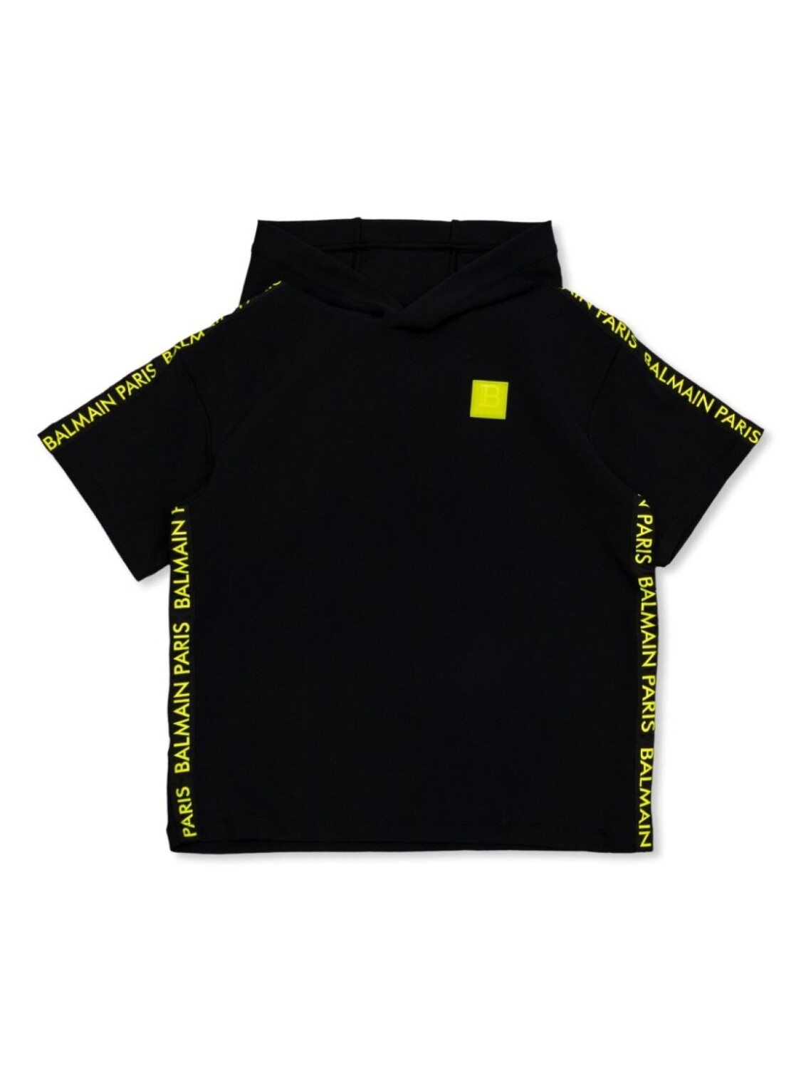 Balmain Kids футболка с капюшоном и логотипом, синий
Balmain Kids футболка с капюшоном и логотипом, синий