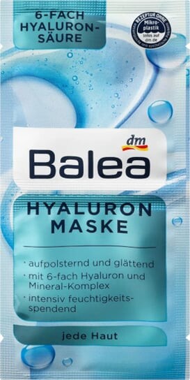 Маска Balea Hyaluron с минеральным комплексом
Маска Balea Hyaluron с минеральным комплексом