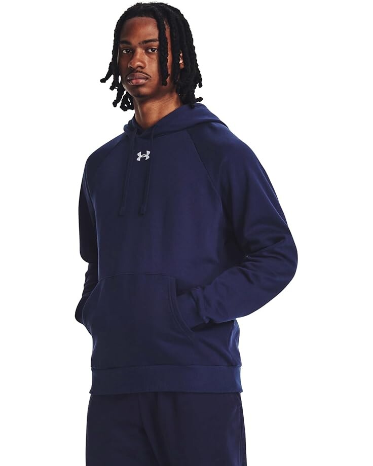 Худи Under Armour Rival Fleece, цвет Midnight Navy/White
Худи Under Armour Rival Fleece, цвет Midnight Navy/White