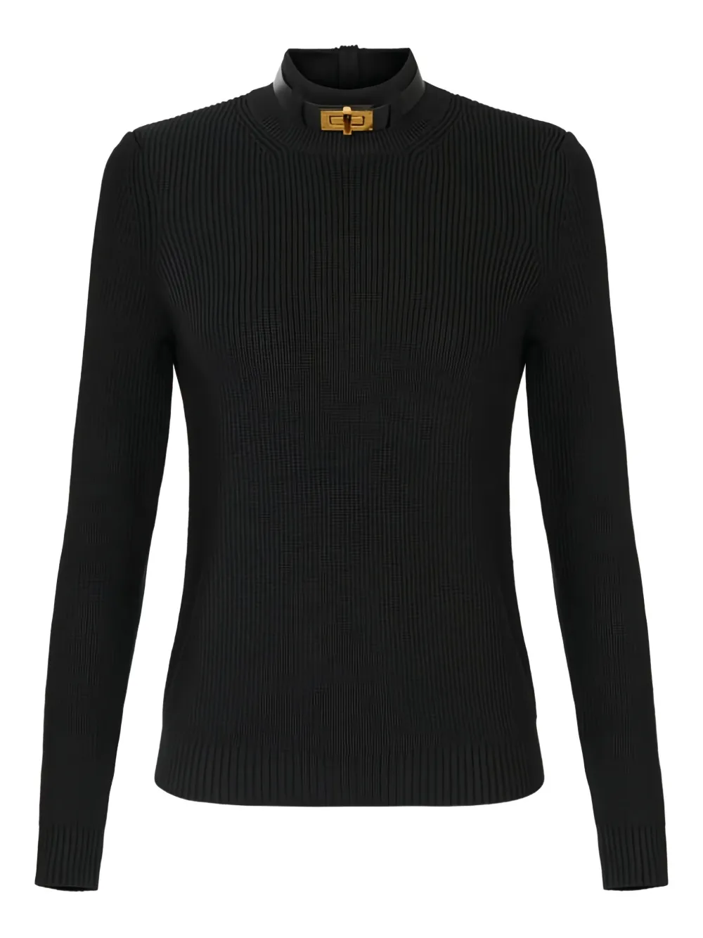 Свитер из шерстяной смеси Elisabetta Franchi, черный
Свитер из шерстяной смеси Elisabetta Franchi, черный