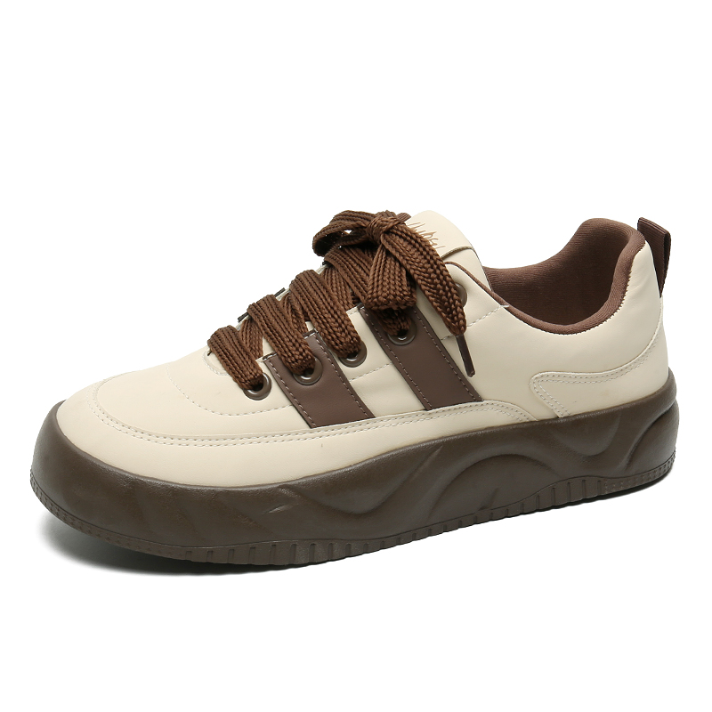 VANSSI Низкие скейтерские кроссовки мужские бежево-коричневые, цвет Beige Brown
VANSSI Низкие скейтерские кроссовки мужские бежево-коричневые, цвет Beige Brown