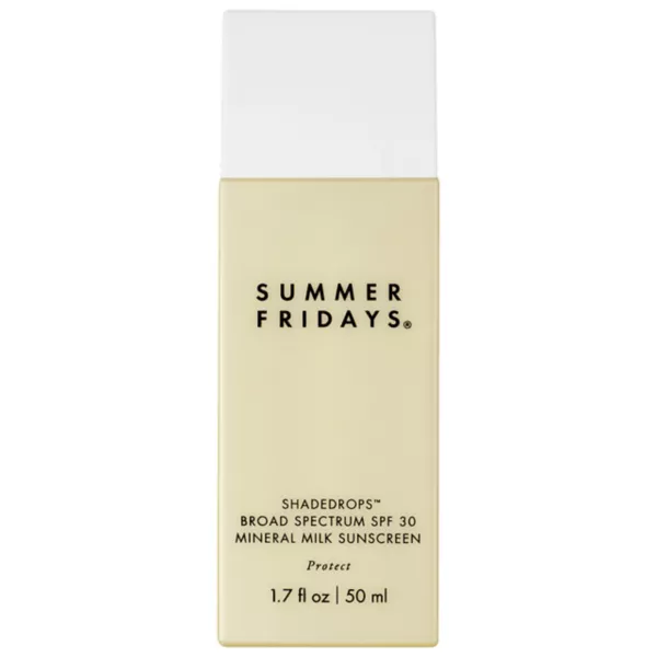 Солнцезащитный крем Shadedrops Mineral Milk SPF 30 Summer Fridays
Солнцезащитный крем Shadedrops Mineral Milk SPF 30 Summer Fridays