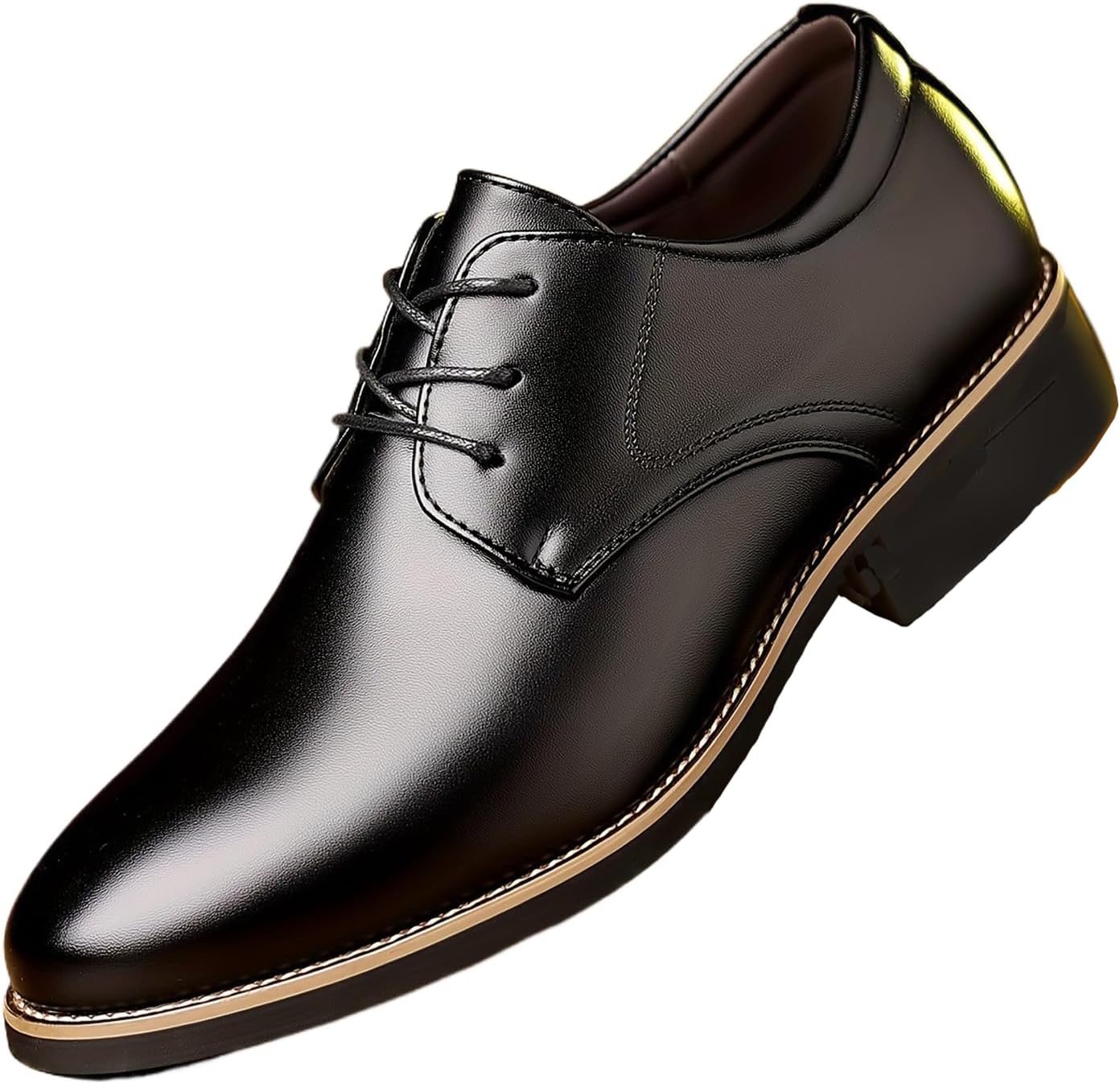 Мужские кожаные оксфорды с массивным каблуком, классический заостренный носок, противоскользящие, на шнуровке, для свадьбы, смокинга и официальных мероприятий Nelsbrex, черный
Мужские кожаные оксфорды с массивным каблуком, классический заостренный носок, противоскользящие, на шнуровке, для свадьбы, смокинга и официальных мероприятий Nelsbrex, черный