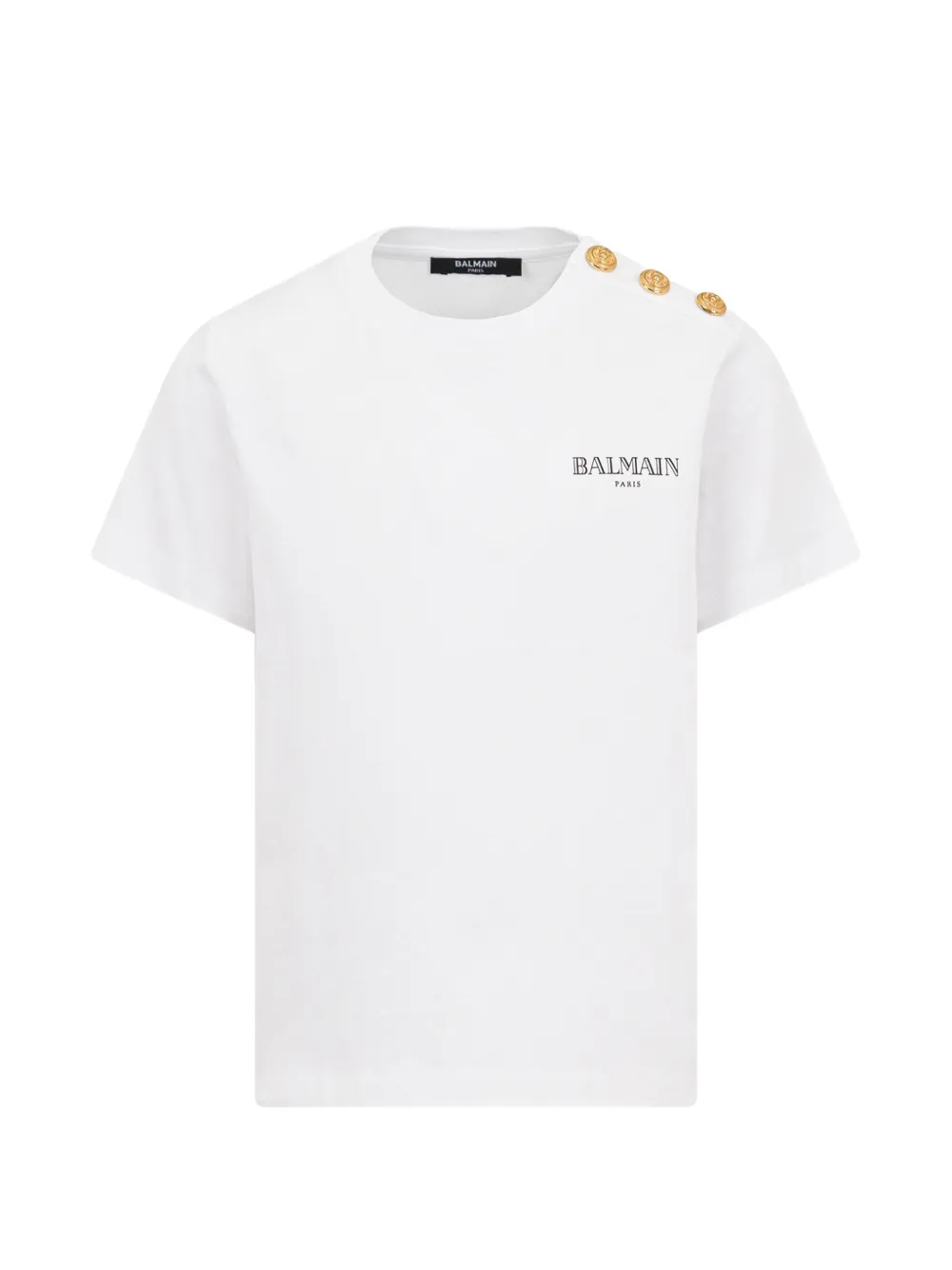 Футболка на пуговицах Balmain Kids, белый
Футболка на пуговицах Balmain Kids, белый