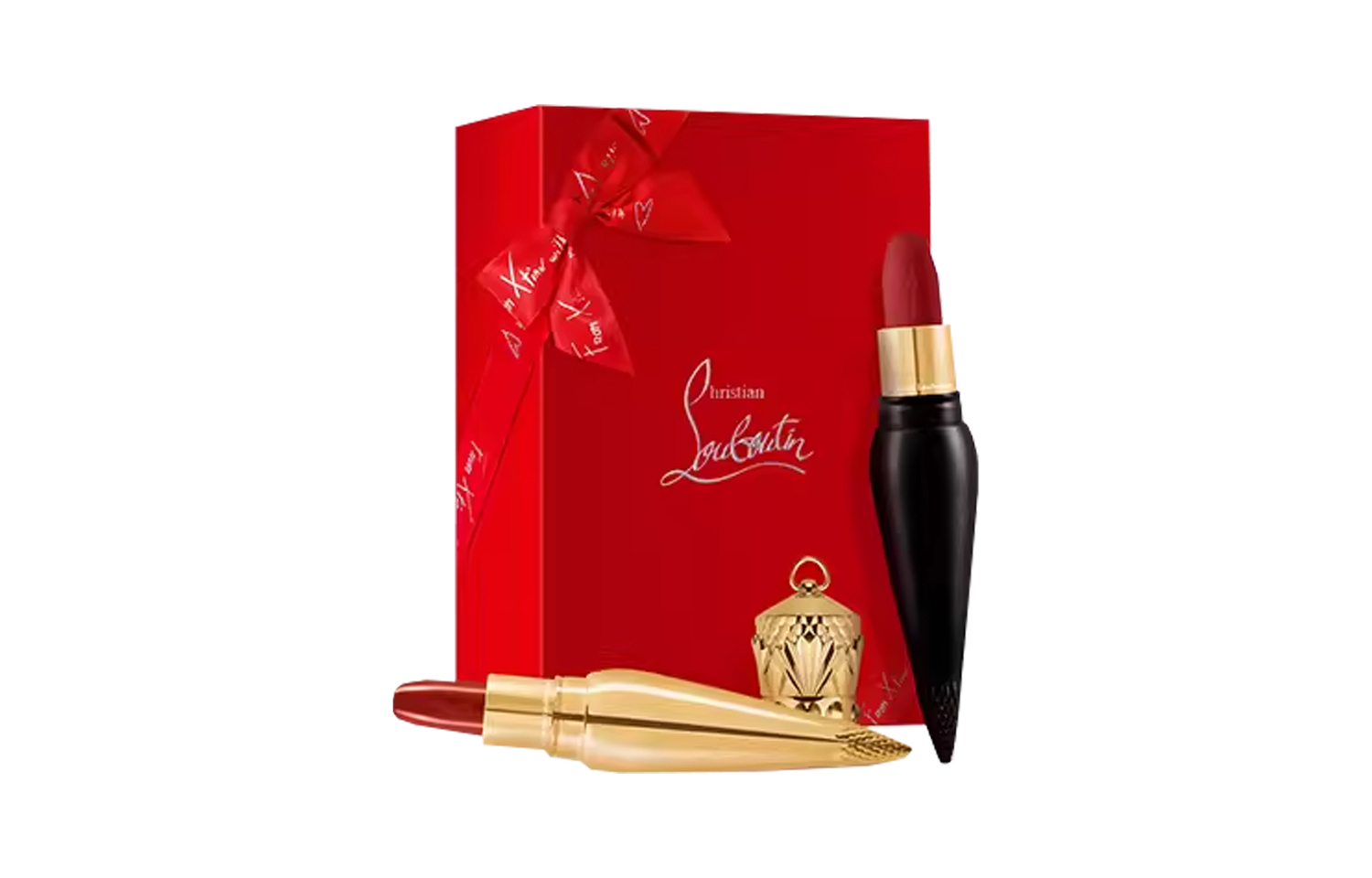 Christian Louboutin CL LUBOTING 520 Limited 'Precious Love' Confession Carrot Помады матовые Obey #515 Red Tea Song+#318M Exquisite Rose
Christian Louboutin CL LUBOTING 520 Limited 'Precious Love' Confession Carrot Помады матовые Obey #515 Red Tea Song+#318M Exquisite Rose