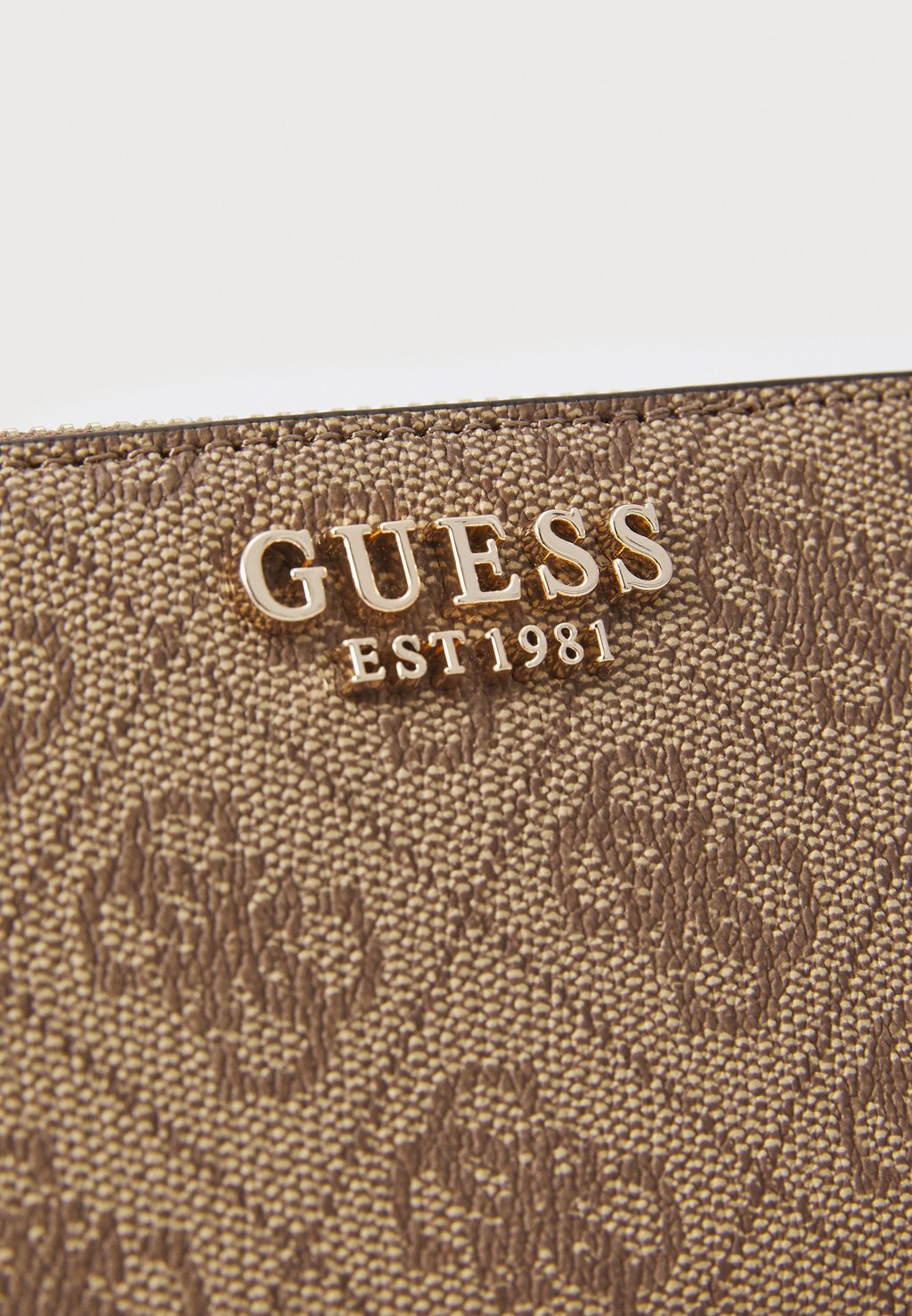 Кошелек LAUREL II ZIP Guess, бежевый 
Кошелек LAUREL II ZIP Guess, бежевый