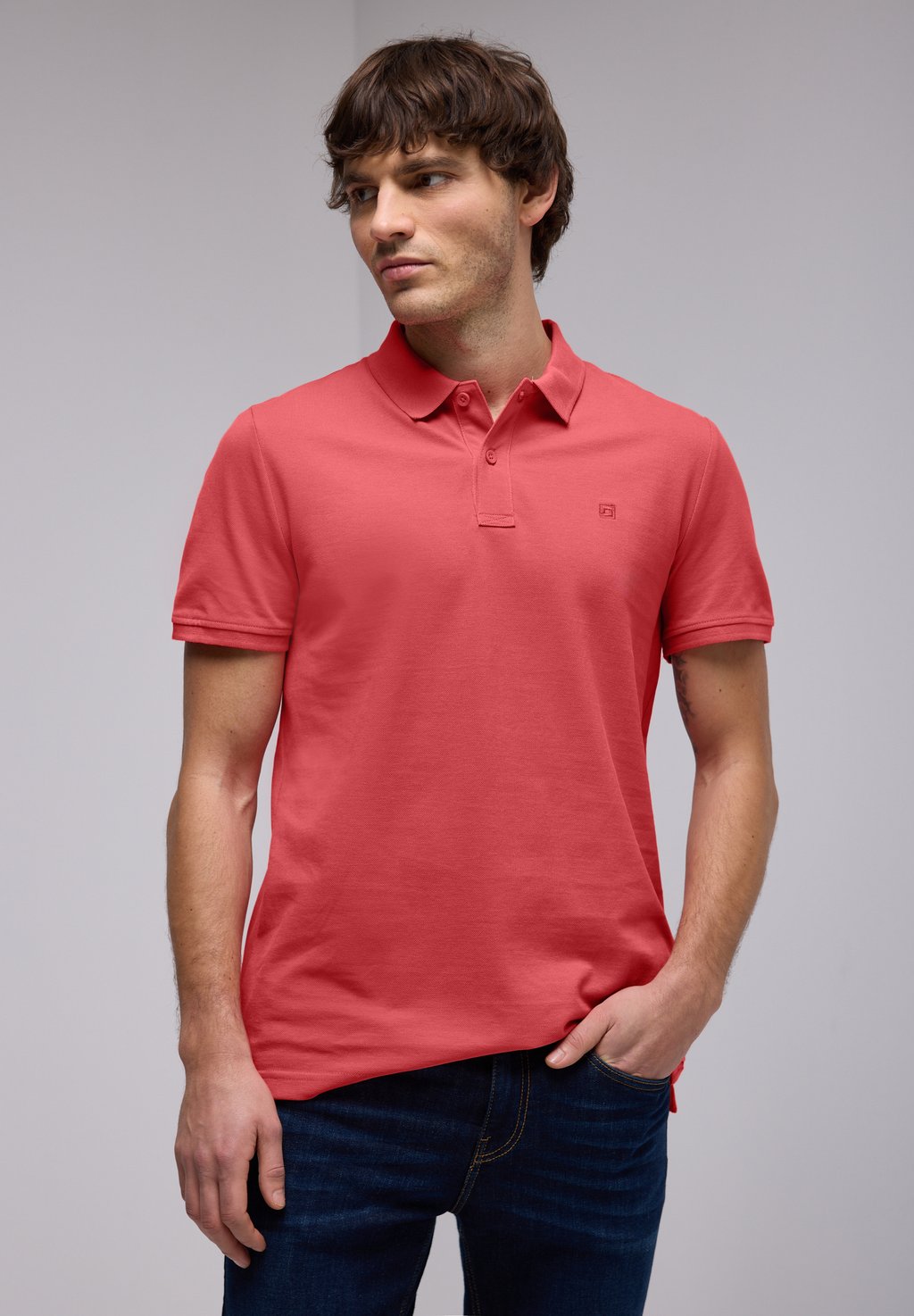 Рубашка поло Street One MEN, красный
Рубашка поло Street One MEN, красный