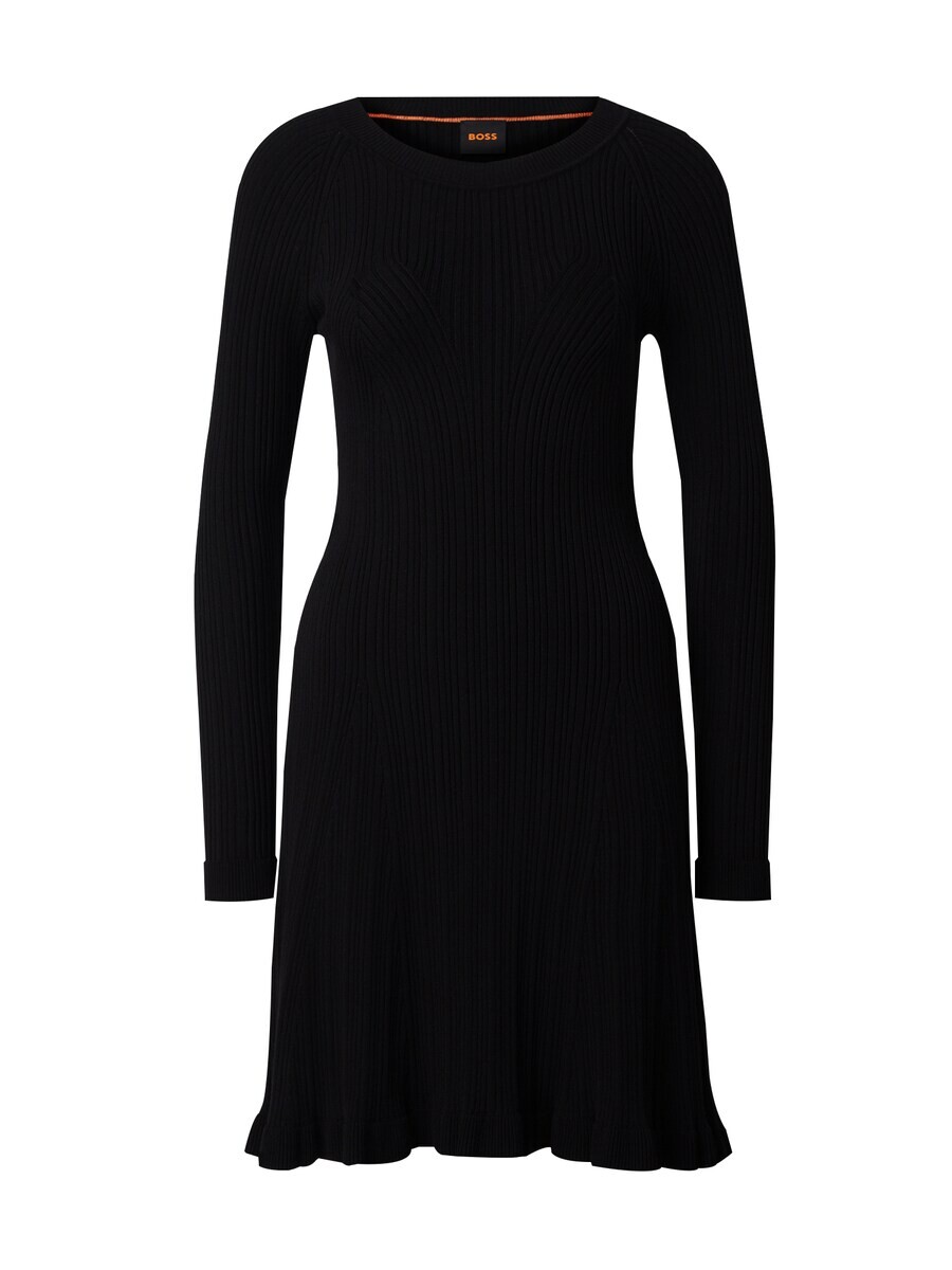 Платье BOSS Knitted dress C_Furner, черный
Платье BOSS Knitted dress C_Furner, черный