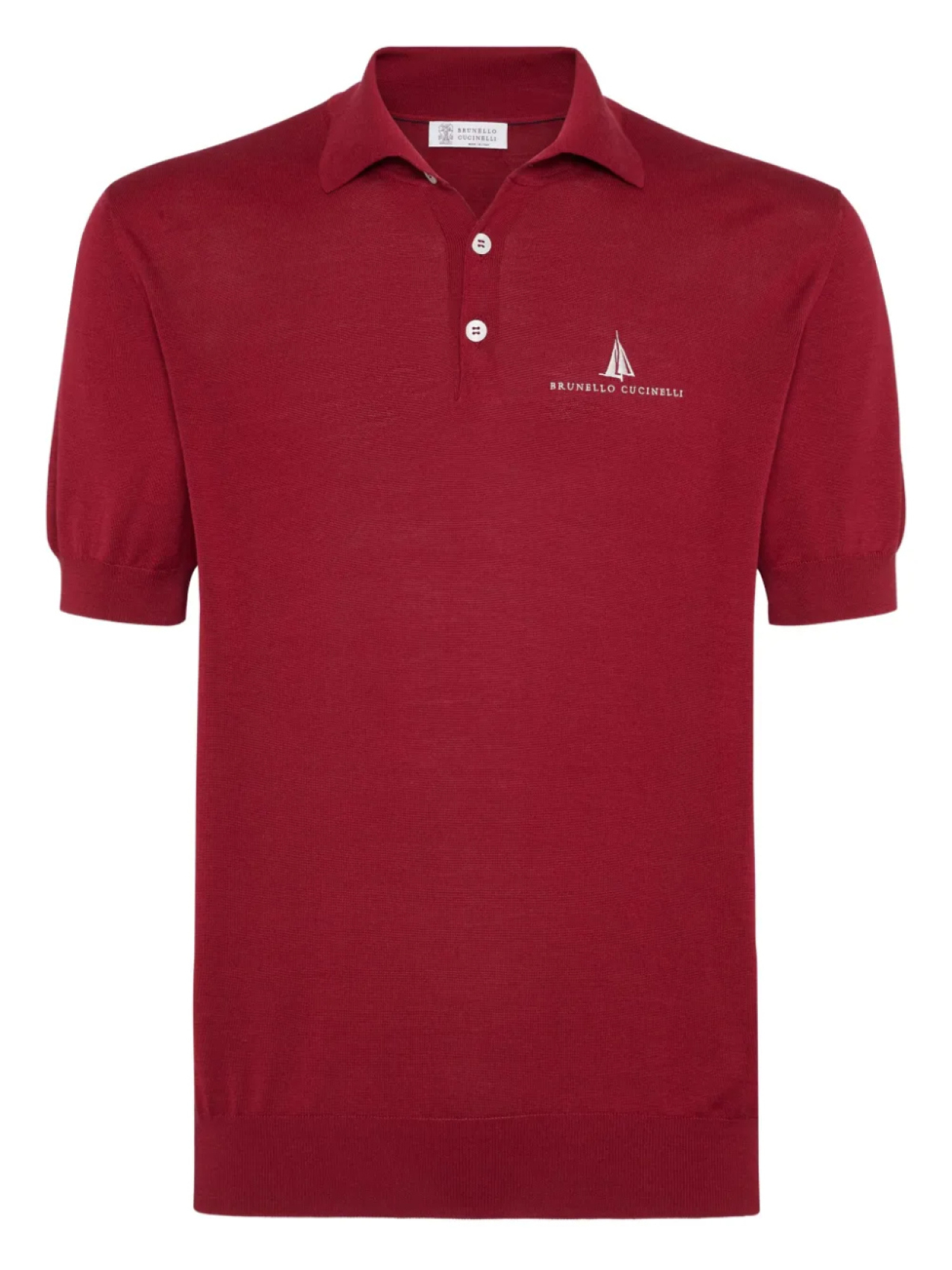 Brunello Cucinelli рубашка поло с логотипом, красный
Brunello Cucinelli рубашка поло с логотипом, красный
