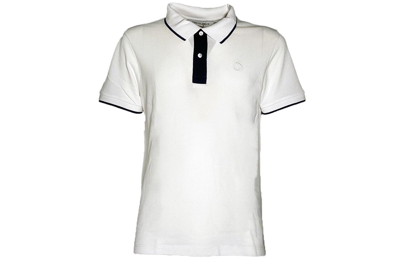 TRUSSARDI Белая поло для мужчин, Белый, TRUSSARDI Белая поло для мужчин
TRUSSARDI Белая поло для мужчин, Белый, TRUSSARDI Белая поло для мужчин
