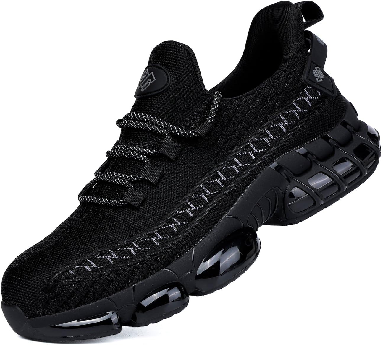 Кроссовки NIFOFISE с стальным носком для мужчин и женщин, неразрушимая рабочая обувь, легкие, удобные, безопасные, с противоскользящей подошвой, композитный носок для строительства и промышленности, рабочая обувь для женщин, черный
Кроссовки NIFOFISE с стальным носком для мужчин и женщин, неразрушимая рабочая обувь, легкие, удобные, безопасные, с противоскользящей подошвой, композитный носок для строительства и промышленности, рабочая обувь для женщин, черный