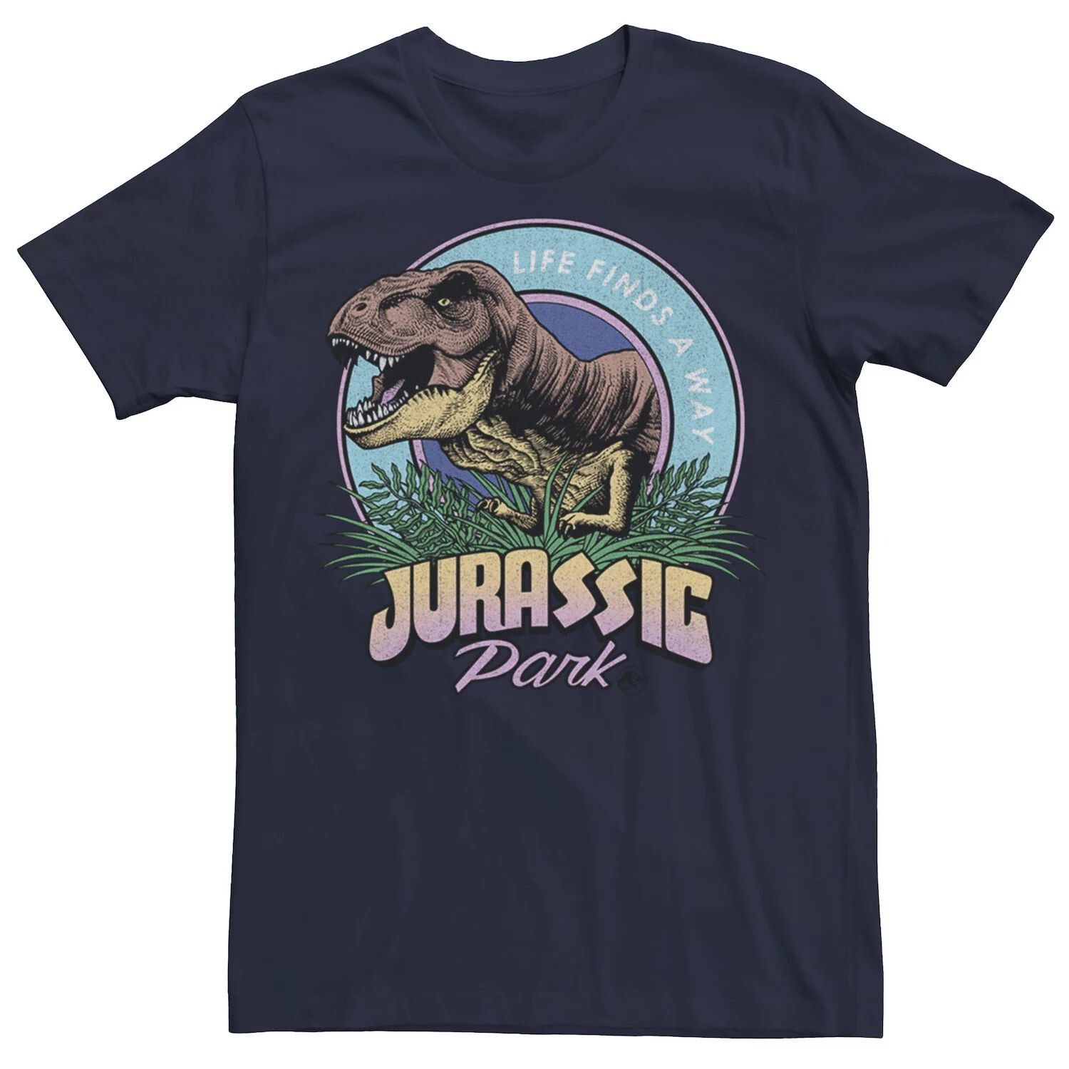Мужская футболка Jurassic Park Life Finds A Way с ярким графическим рисунком Licensed Character, синий
Мужская футболка Jurassic Park Life Finds A Way с ярким графическим рисунком Licensed Character, синий