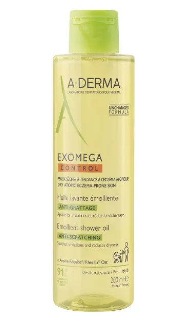 Смягчающее очищающее масло Aderma Exomega Control 200 мл для сухой кожи
Смягчающее очищающее масло Aderma Exomega Control 200 мл для сухой кожи