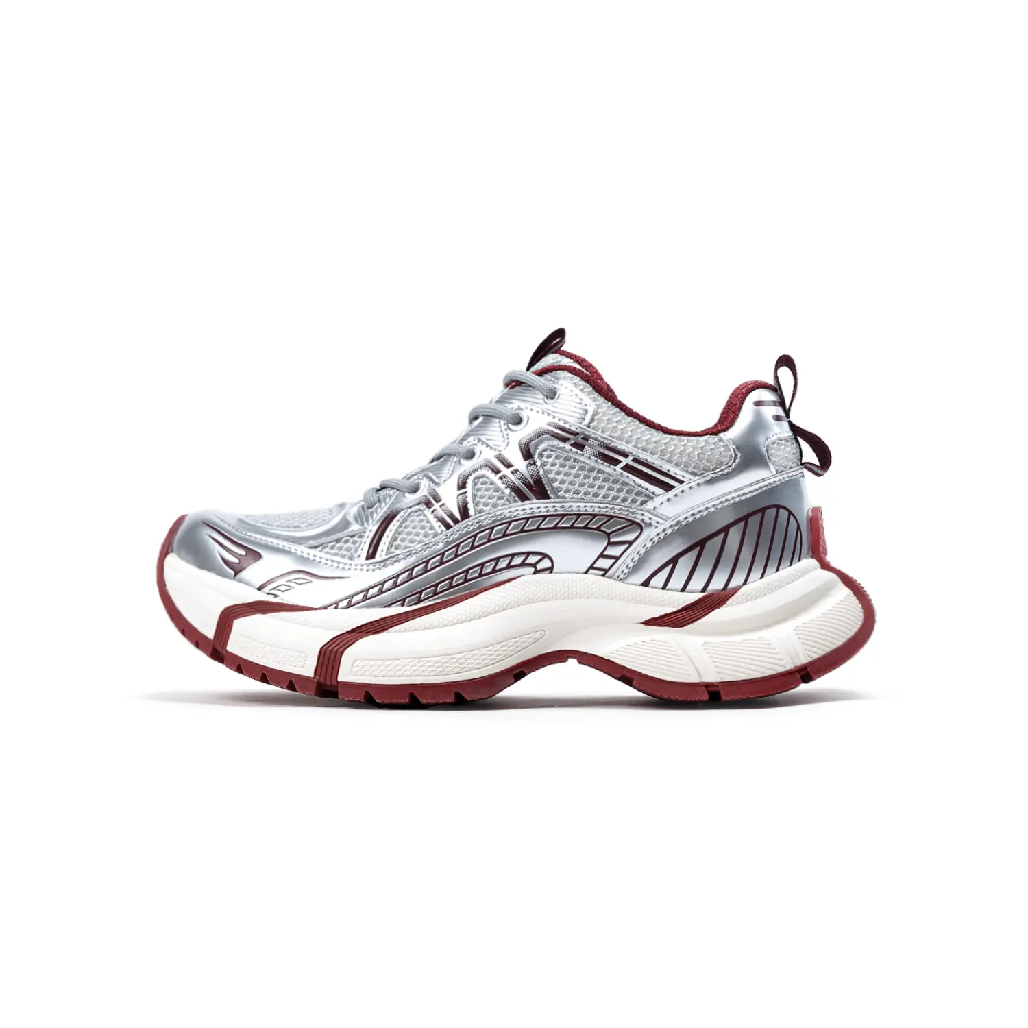 TEN MIRO Дышащие противоскользящие кроссовки на платформе с эффектом увеличения роста унисекс красные, цвет Red 
TEN MIRO Дышащие противоскользящие кроссовки на платформе с эффектом увеличения роста унисекс красные, цвет Red