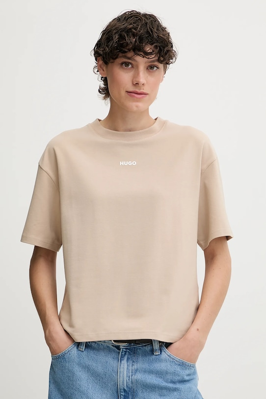 Футболка оверсайз Hugo, бежевый
Футболка оверсайз Hugo, бежевый