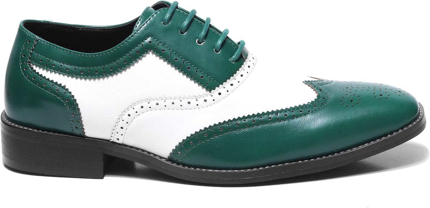 Мужские классические туфли с крыльями Metrocharm двухцветные, искусственная кожа, стиль броги, шнуровка для официальной одежды, MC118, белый
Мужские классические туфли с крыльями Metrocharm двухцветные, искусственная кожа, стиль броги, шнуровка для официальной одежды, MC118, белый