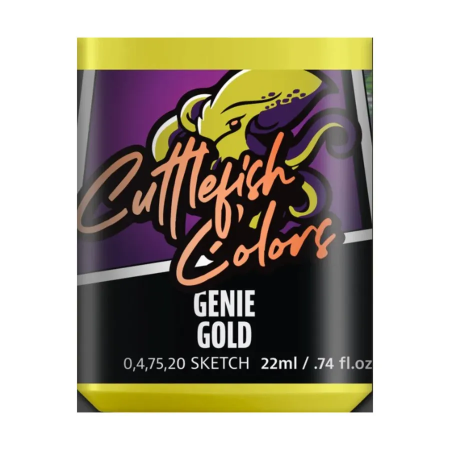 Джинн Голд, Cuttlefish Colors - Metallics and Fluorescent (15ml)
Джинн Голд, Cuttlefish Colors - Metallics and Fluorescent (15ml)