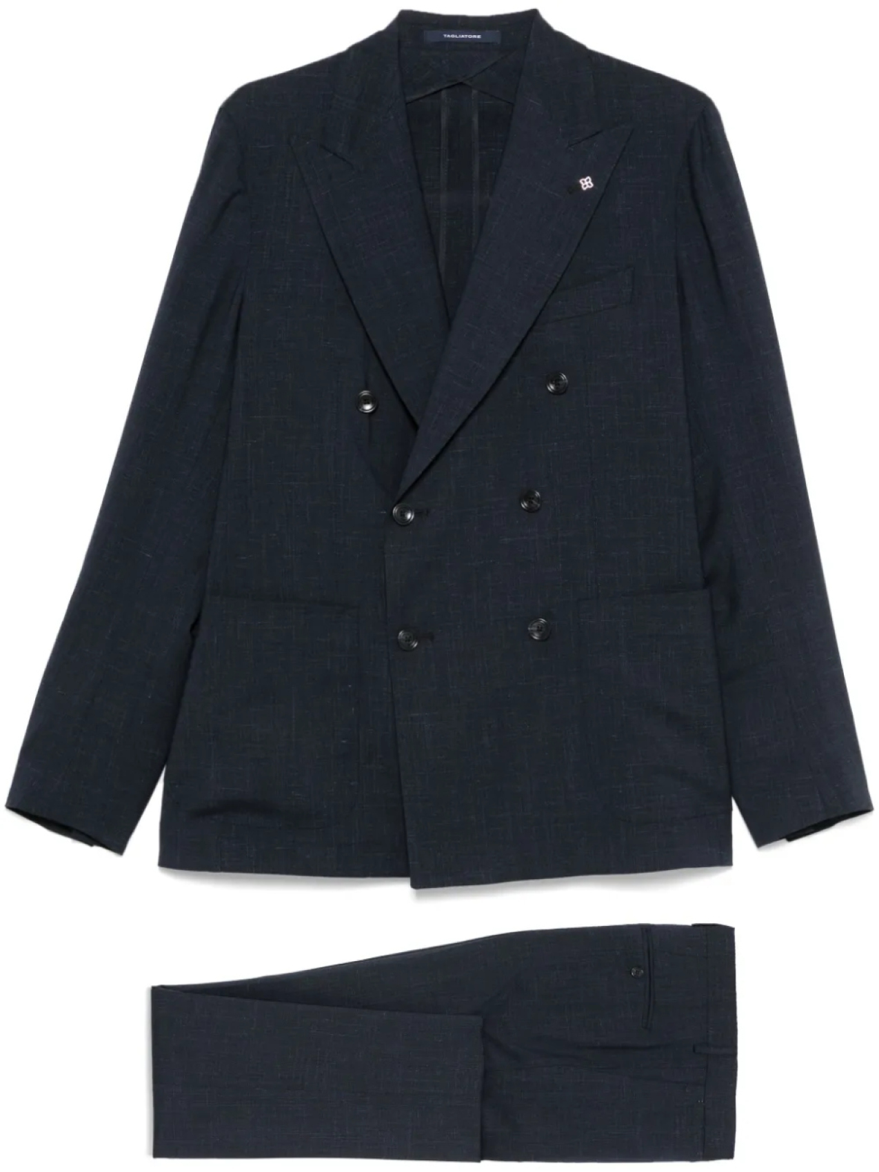 Костюм с брошью Tagliatore, синий
Костюм с брошью Tagliatore, синий