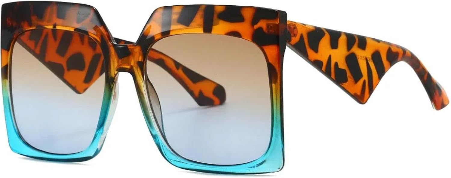 Крупные солнцезащитные очки в большой оправе для женщин и мужчин, роскошные, винтажные, популярные, в стиле панк, с леопардовым принтом, пляжные очки TYUVIVO, Tea Leopard
Крупные солнцезащитные очки в большой оправе для женщин и мужчин, роскошные, винтажные, популярные, в стиле панк, с леопардовым принтом, пляжные очки TYUVIVO, Tea Leopard