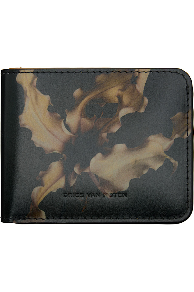 Dries Van Noten Черный кошелек с цветочным узором
Dries Van Noten Черный кошелек с цветочным узором