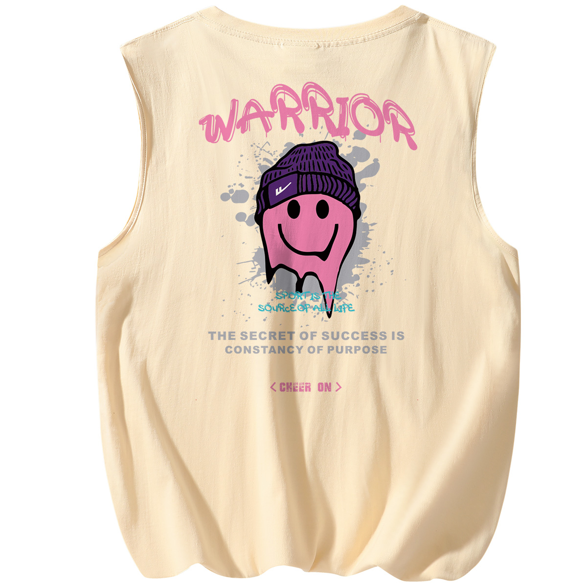 Майка Unisex WARRIOR, Apricot (Heavyweight And 100% Cotton)
Майка Unisex WARRIOR, Apricot (Heavyweight And 100% Cotton)