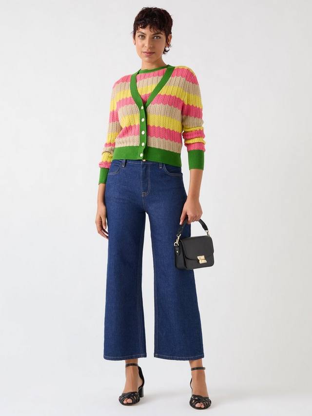 Кардиган в полоску от cinzia L.K.Bennett, зеленый/разноцветный
Кардиган в полоску от cinzia L.K.Bennett, зеленый/разноцветный