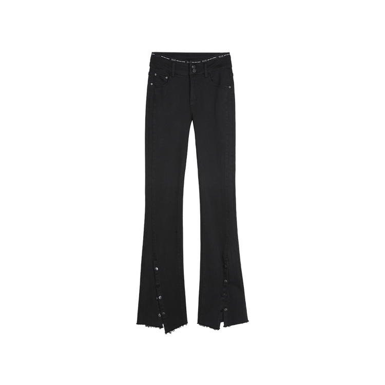 ELLE Джинсы женские черные тонкие расклешенные
ELLE Джинсы женские черные тонкие расклешенные