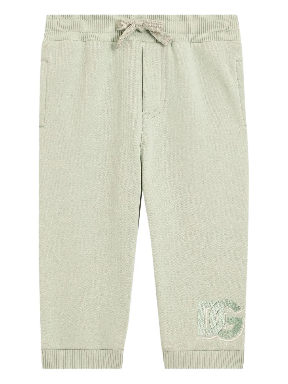Спортивные брюки с вышитым логотипом Dolce & Gabbana Kids, зеленый
Спортивные брюки с вышитым логотипом Dolce & Gabbana Kids, зеленый