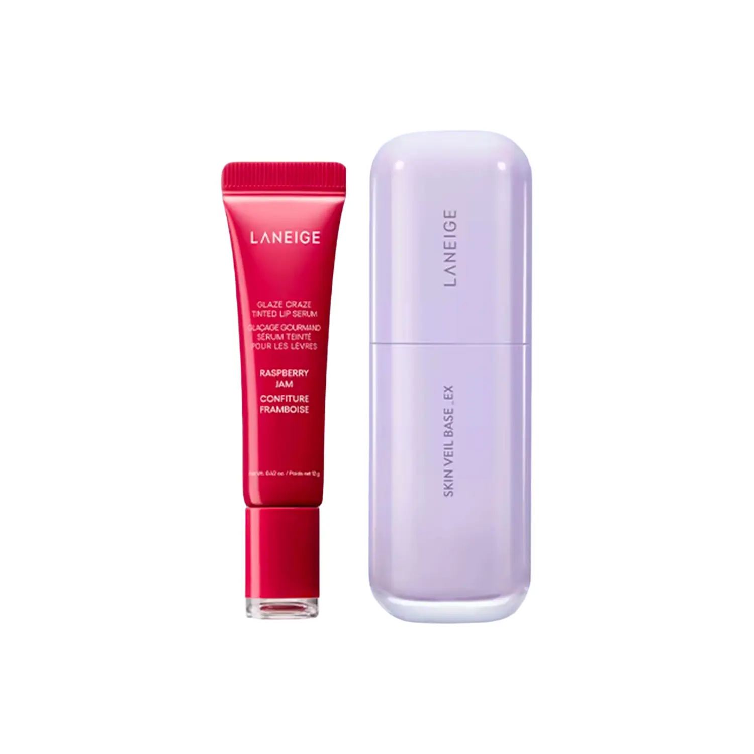 Ланжи сенсорный праймер snowy light + кристальный блеск для губ набор для макияжа увлажняющий выравнивающий тон кожи 10г+30мл LANEIGE
Ланжи сенсорный праймер snowy light + кристальный блеск для губ набор для макияжа увлажняющий выравнивающий тон кожи 10г+30мл LANEIGE