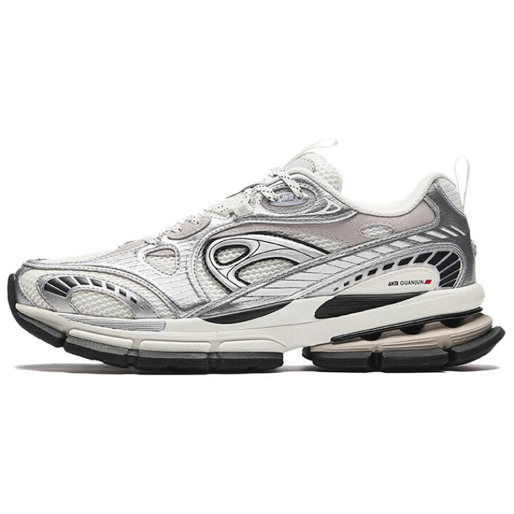 Антискользящие повседневные туфли мужские бело-серебристые Anta Champion Series AG-G01
Антискользящие повседневные туфли мужские бело-серебристые Anta Champion Series AG-G01